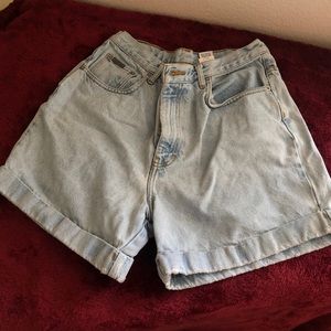 calvin klein mom jeans shorts 90s